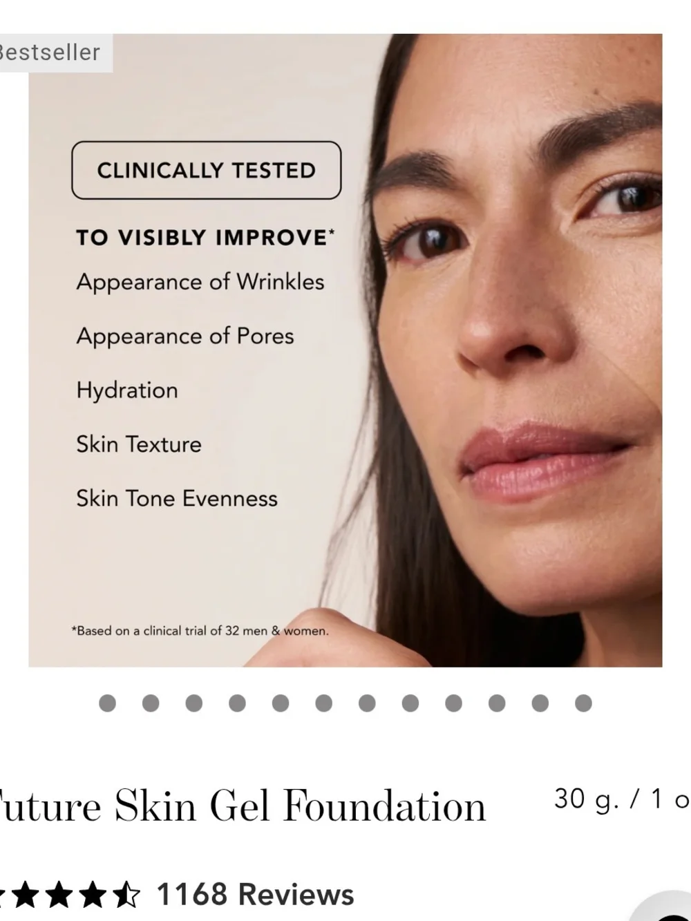 Chantecaille Future Skin Oil Free Gel Foundation - Alabaster